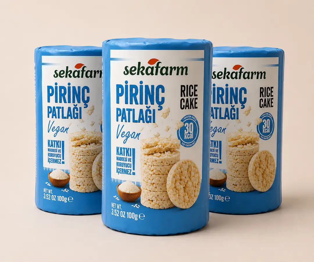 Sekafarm Pirinç Patlağı ambalajı